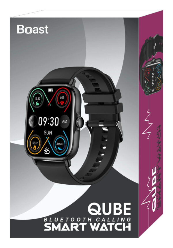 QUBE Bluetooth Calling Smart Watch (Boast BWS-01) - Image 3